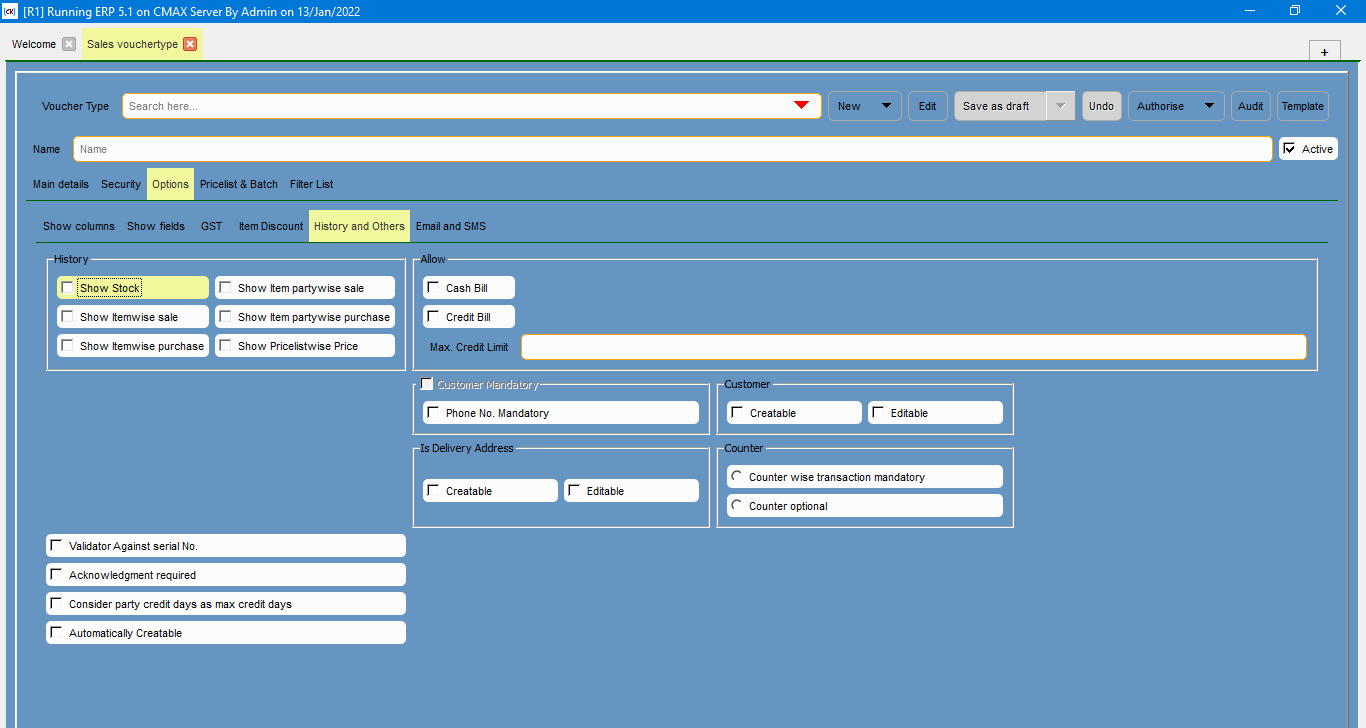 SalesVoucherType